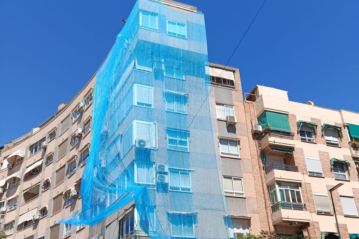 Rehabilitacion de fachadas en Alicante1